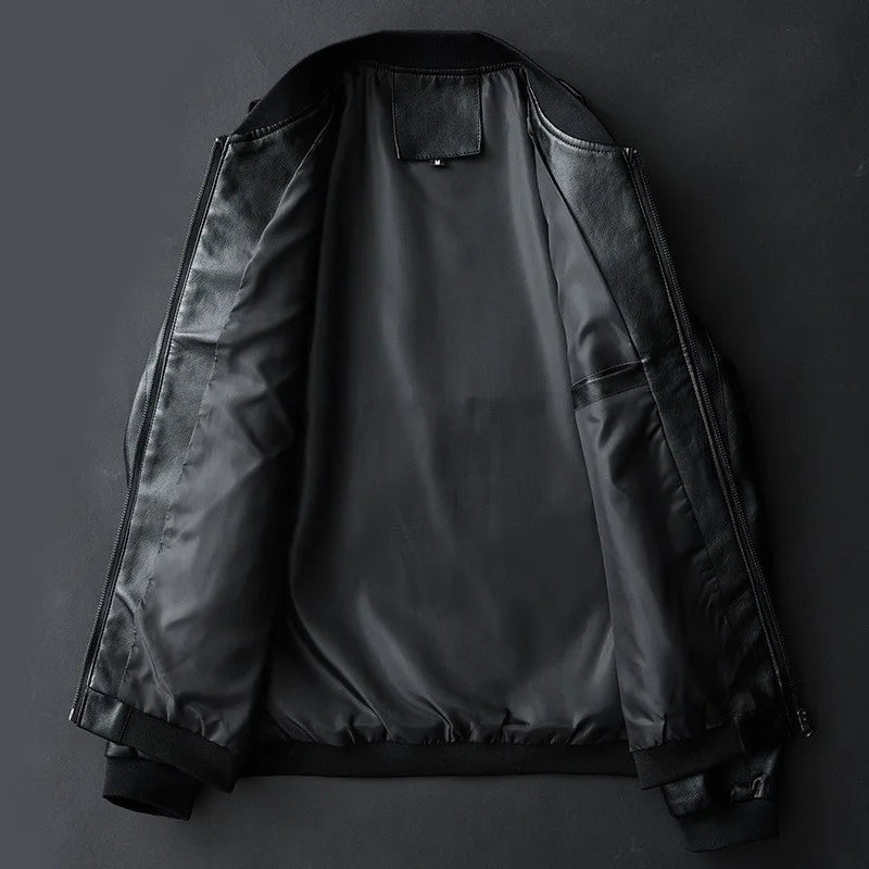 Modische Lederjacke für Herren