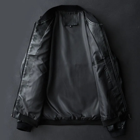Modische Lederjacke für Herren