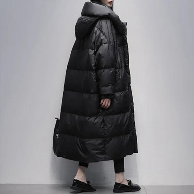 Langfell Winterjacke für Damen
