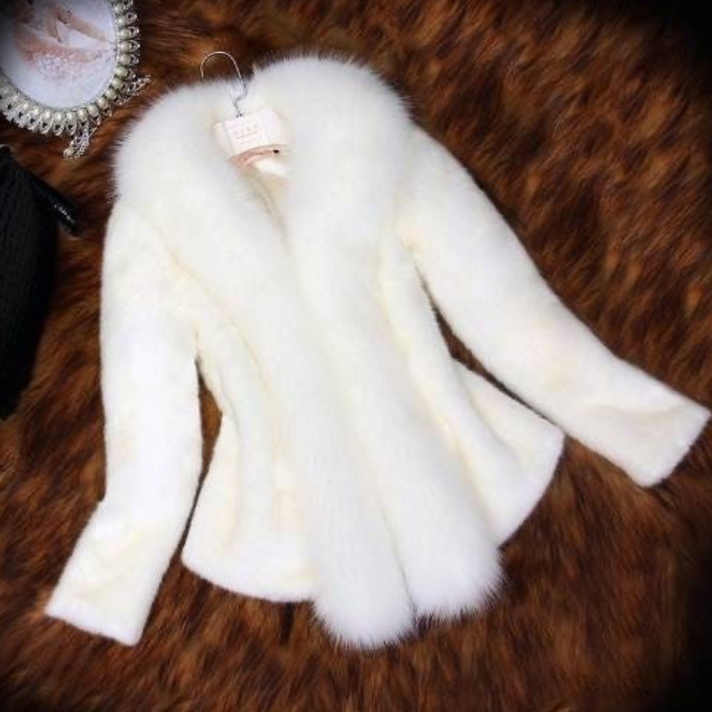 Wintermantel aus weichem Stoff