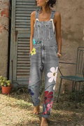 ShopNory | Ärmelloser Denim-Overall