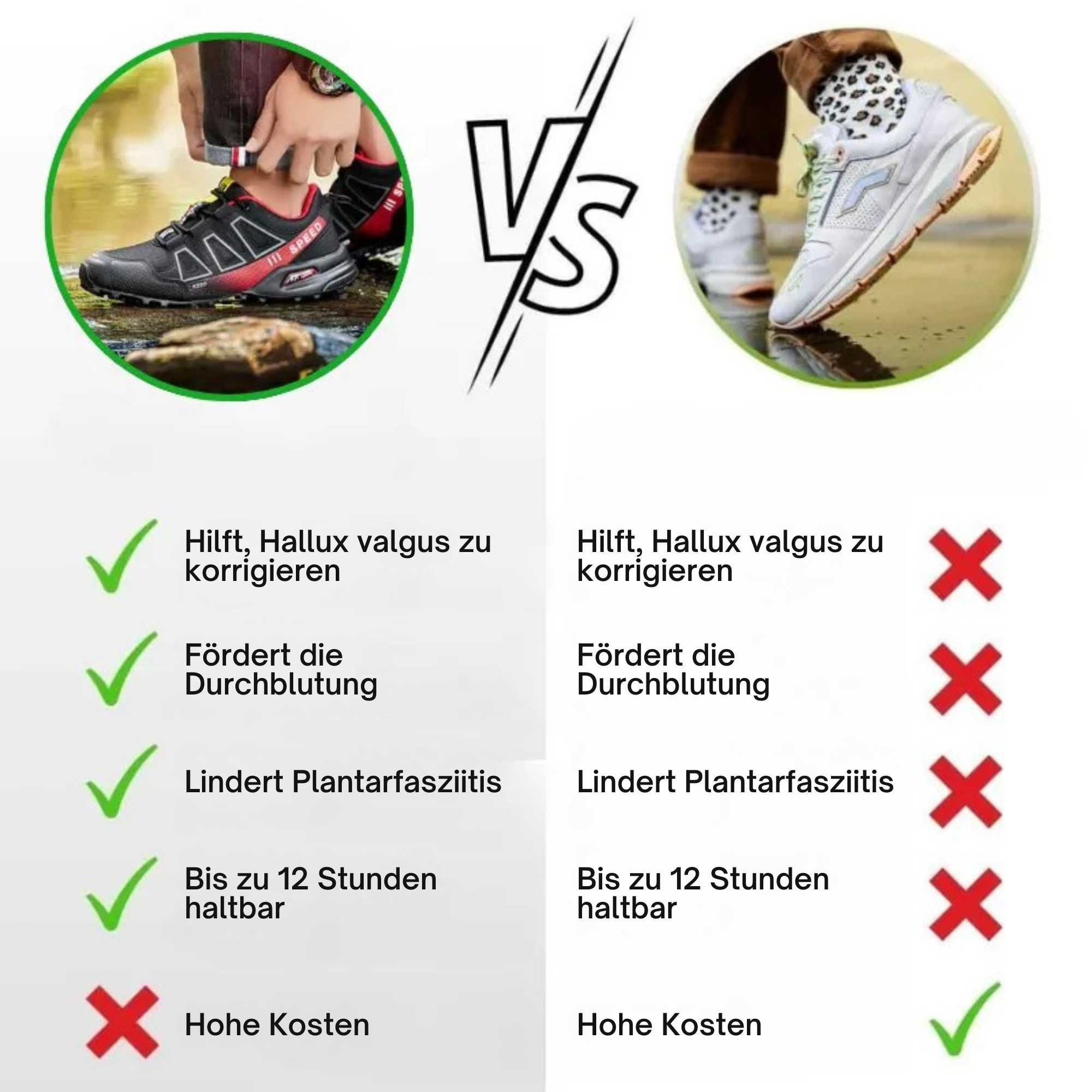 Orthopädische Herren Wanderschuhe
