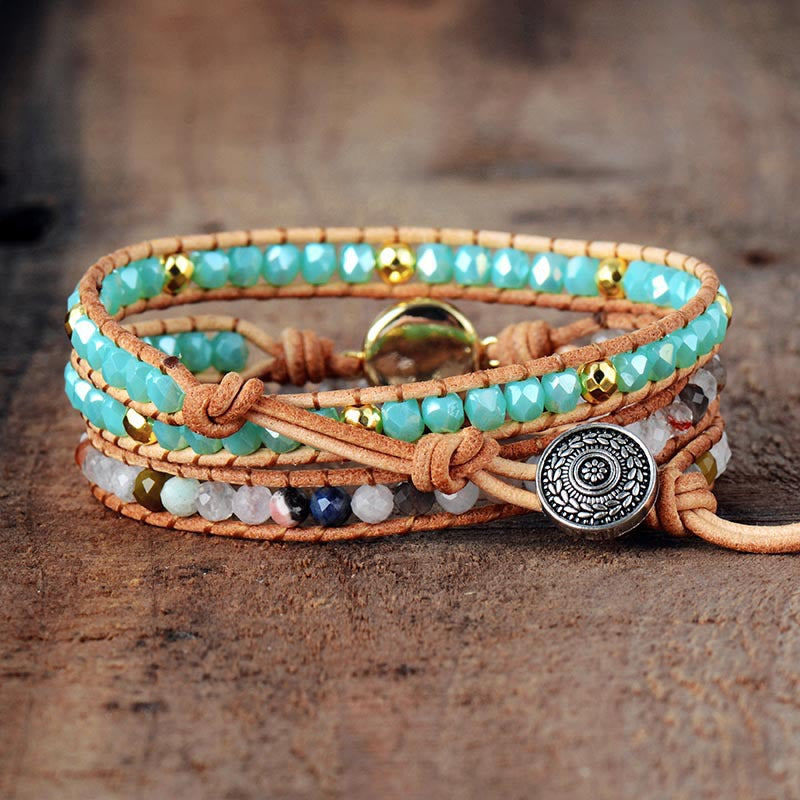 Boho Geflochtenes Perlenarmband | Shop Nory