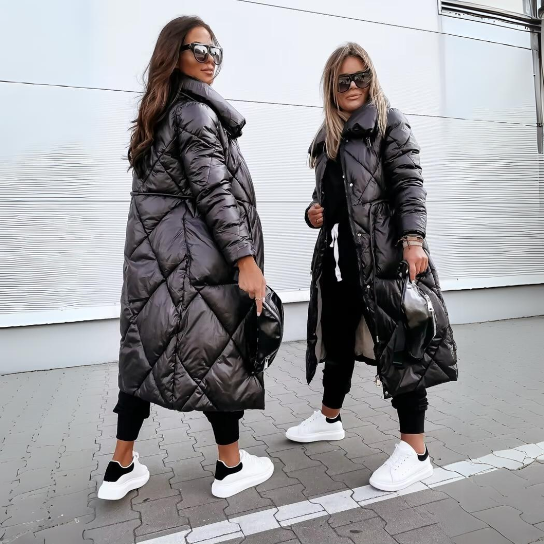 Elegante wattierte Damenjacke