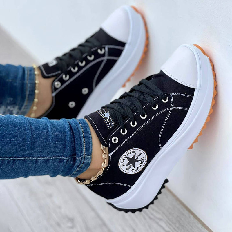 ShopNory |Bequeme Schnürschuhe mit dicker Sohle