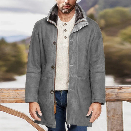 Wildlederjacke Herren wasserabweisend