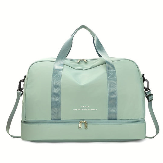 Große Reisetasche für ausgedehnte Abenteuer und lange Reisen | Vegan Leather