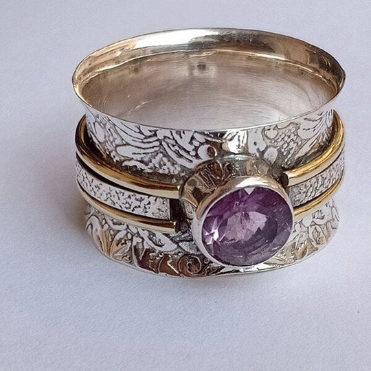 Bohemian Crystal Meditation Ring | Shop Nory