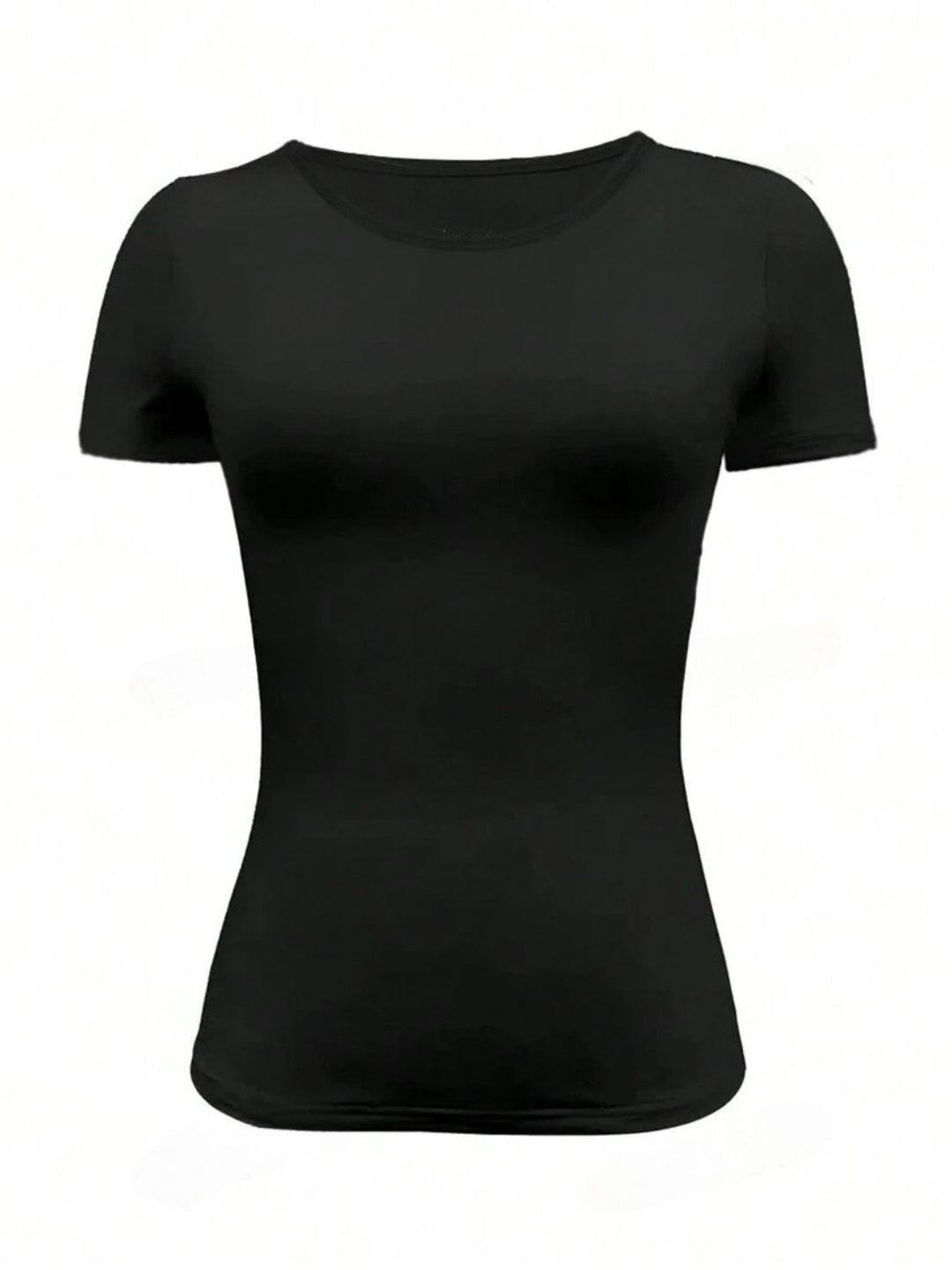 Rundhalsausschnitt Kurzarm T-Shirt