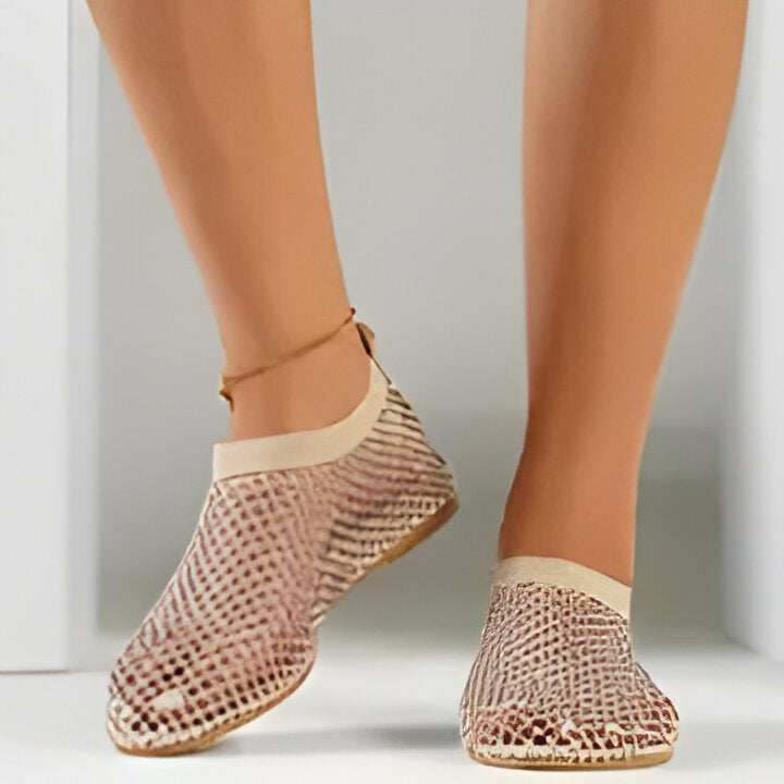 Andrea | Flache Schuhe mit Strassdekor für Frauen Shopnory
