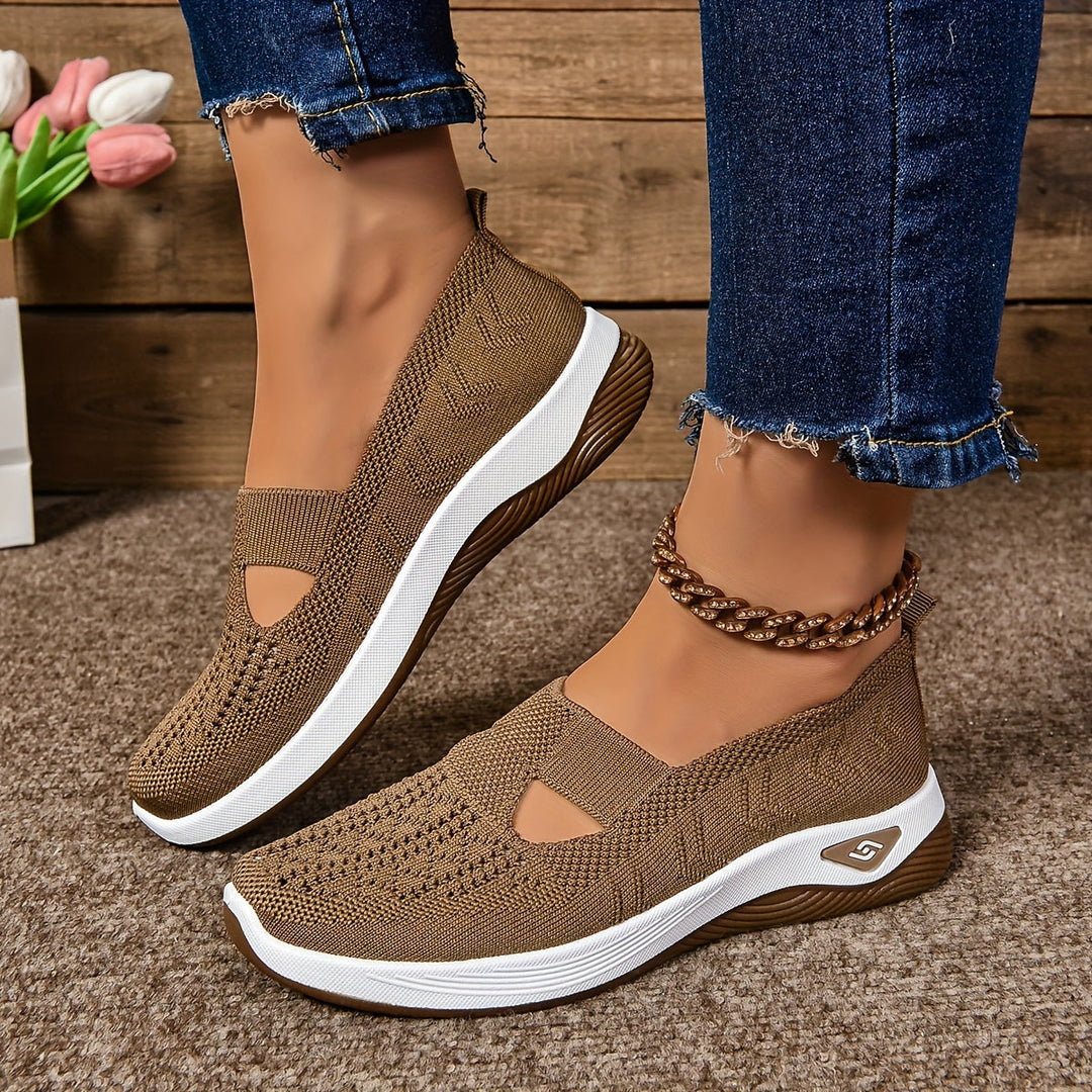 Atmungsaktive Orthopädische Slip-On Sneakers für Damen