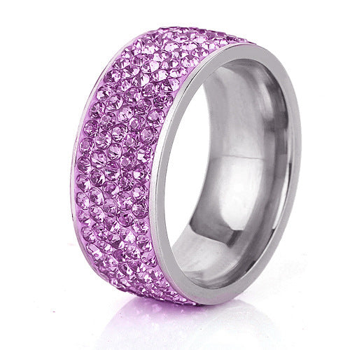 Damen Ring mit extravagantem Kristallbesatz Shop Nory