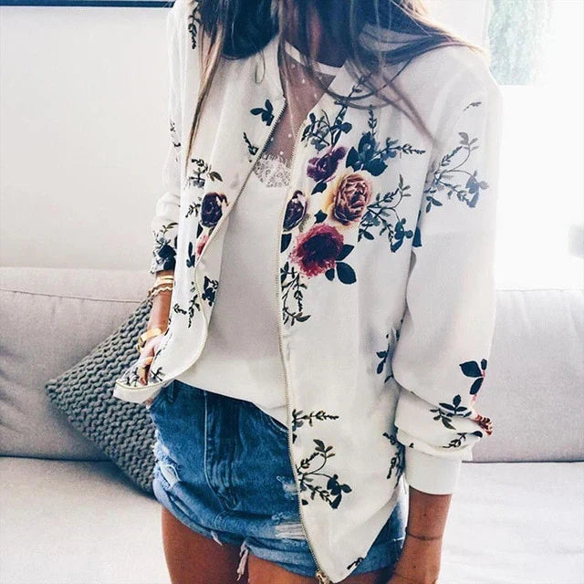 Bomberjacke mit Sportlicher Note