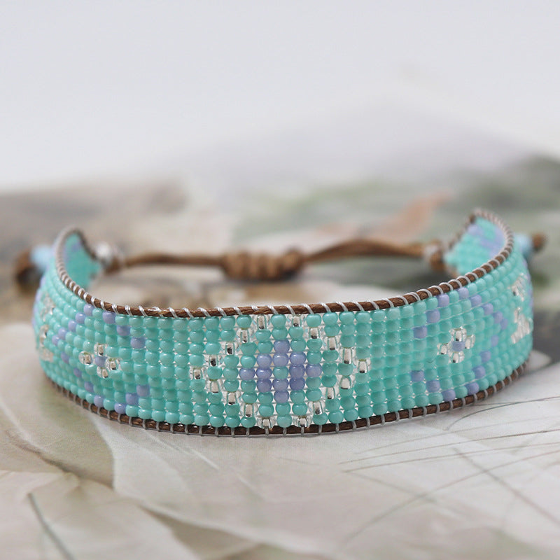 Handgewebtes Böhmisches Armband | Shop Nory