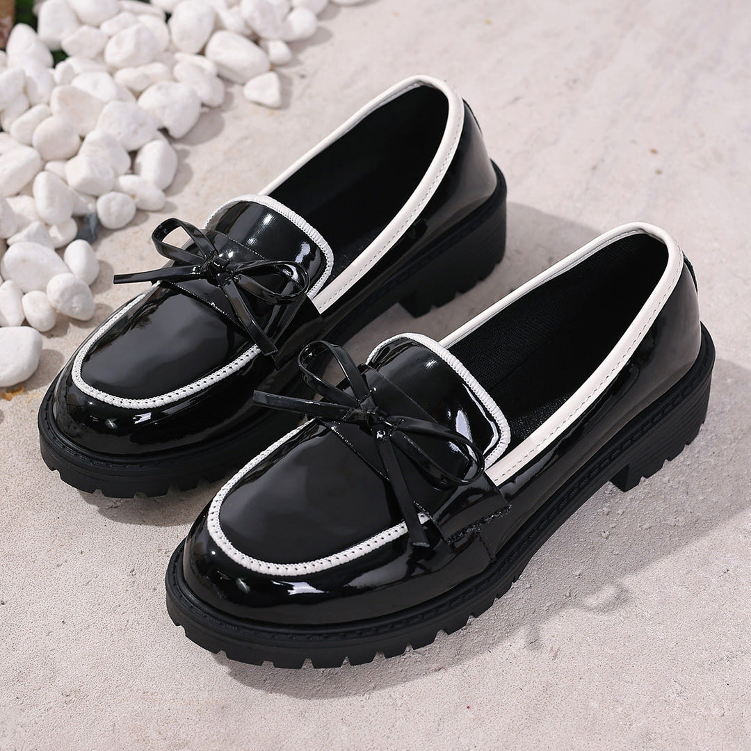 Elegante Orthopädische Loafer Mit Blockabsatz