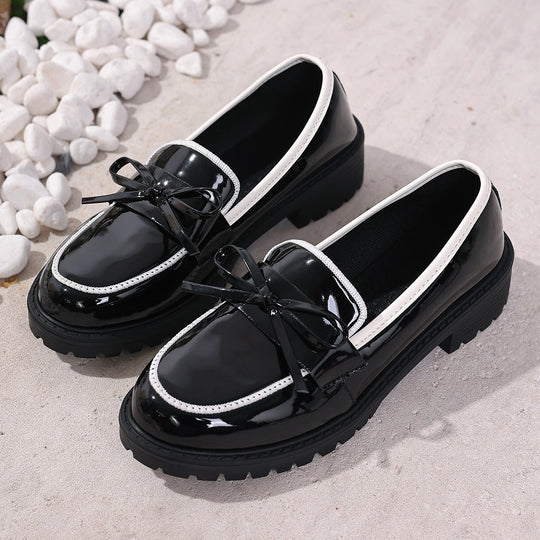 Elegante Orthopädische Loafer Mit Blockabsatz