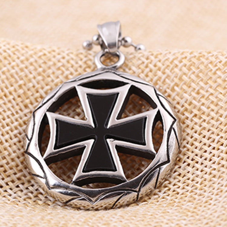 Damen Anhänger mit asymmetrischem Kreuzdesign und hochwertiger Edelstahlkette Shop Nory