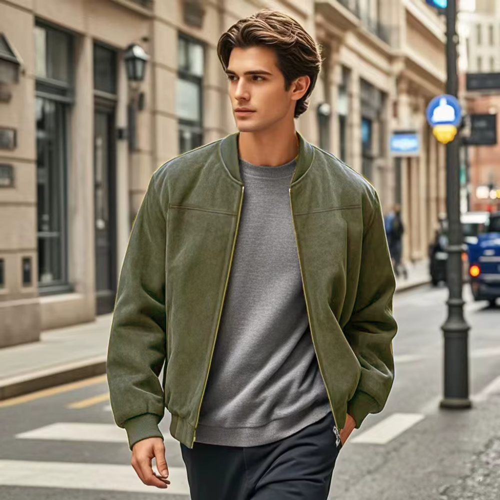 Shopnory | Stylische Herren - Bomberjacke