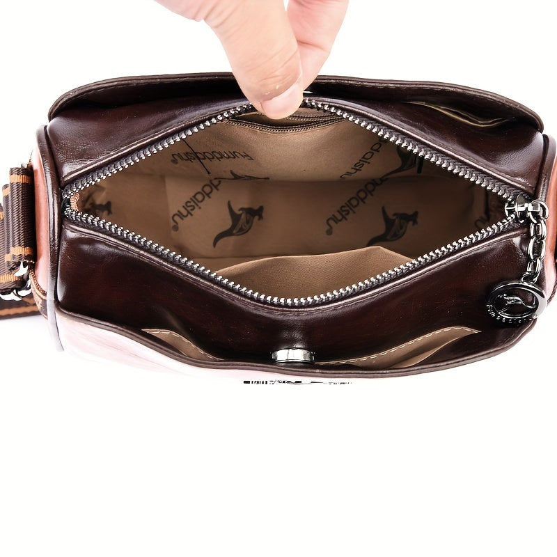 Luxuriöse Crossbody Tasche für stilvolle Frauen | Vegan Leather