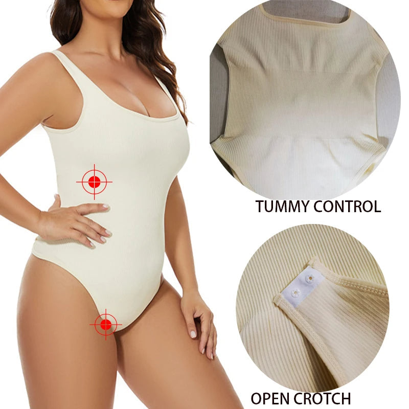 Shaper Jumpsuit mit Bauchkontrolle
