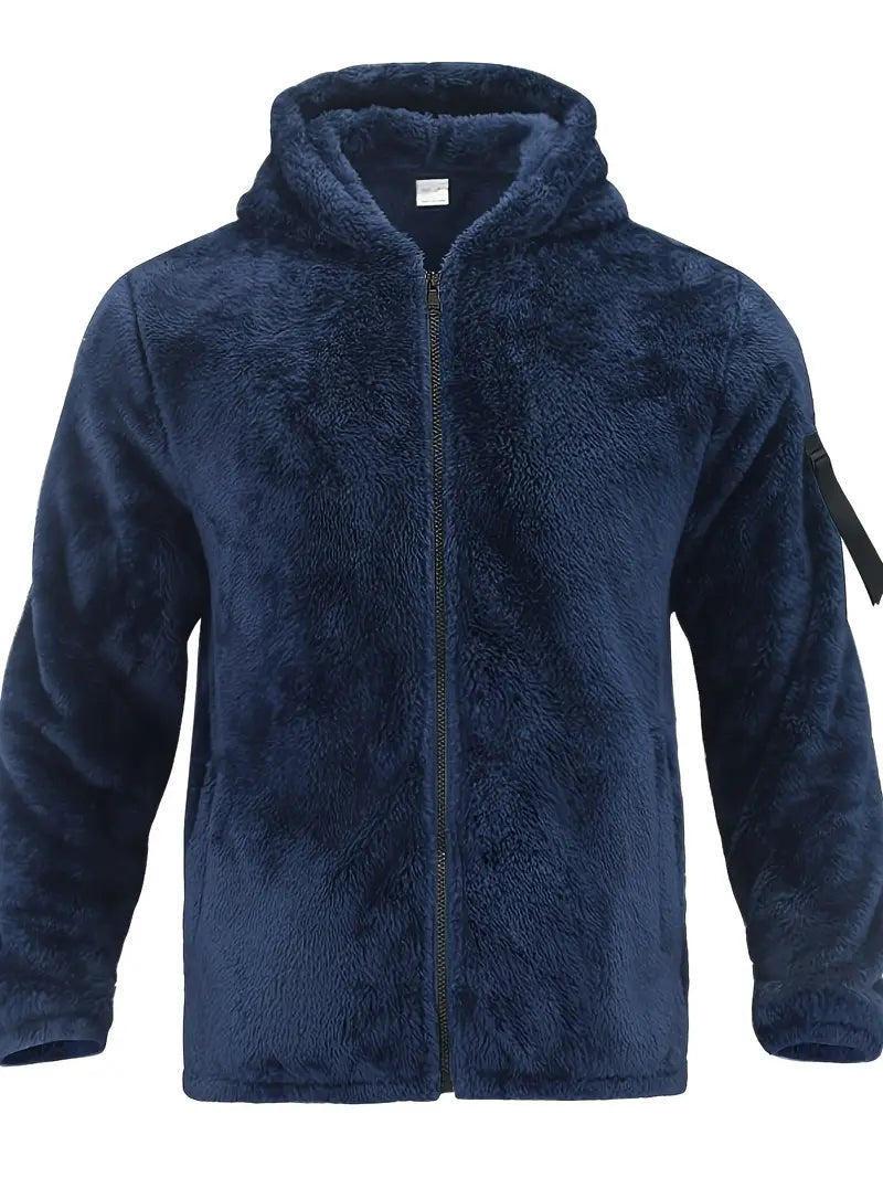Teddyjacke mit Reißverschluss für Männer
