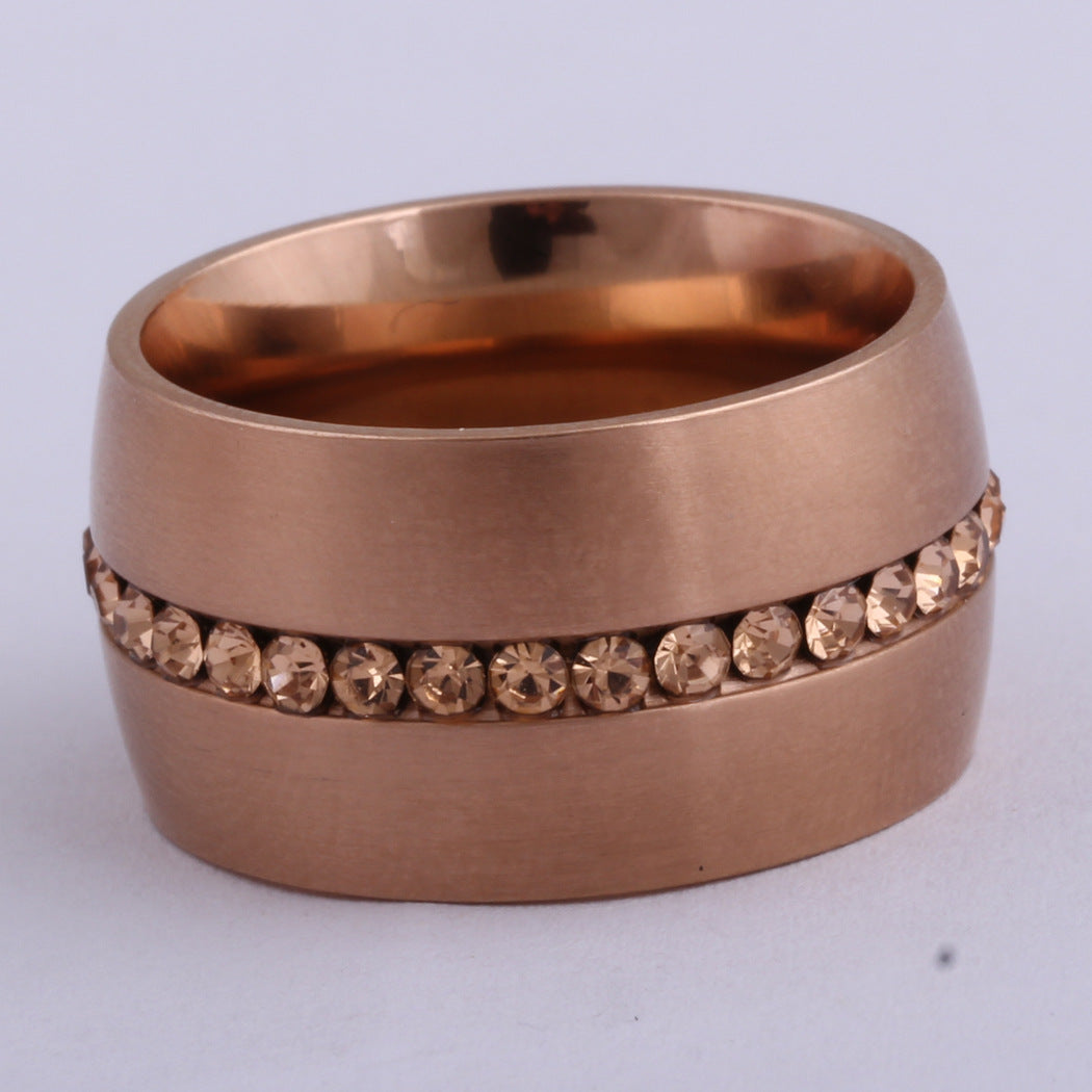 Herren Ring mit modernem, poliertem Design und funkelnden Zirkonia Shop Nory