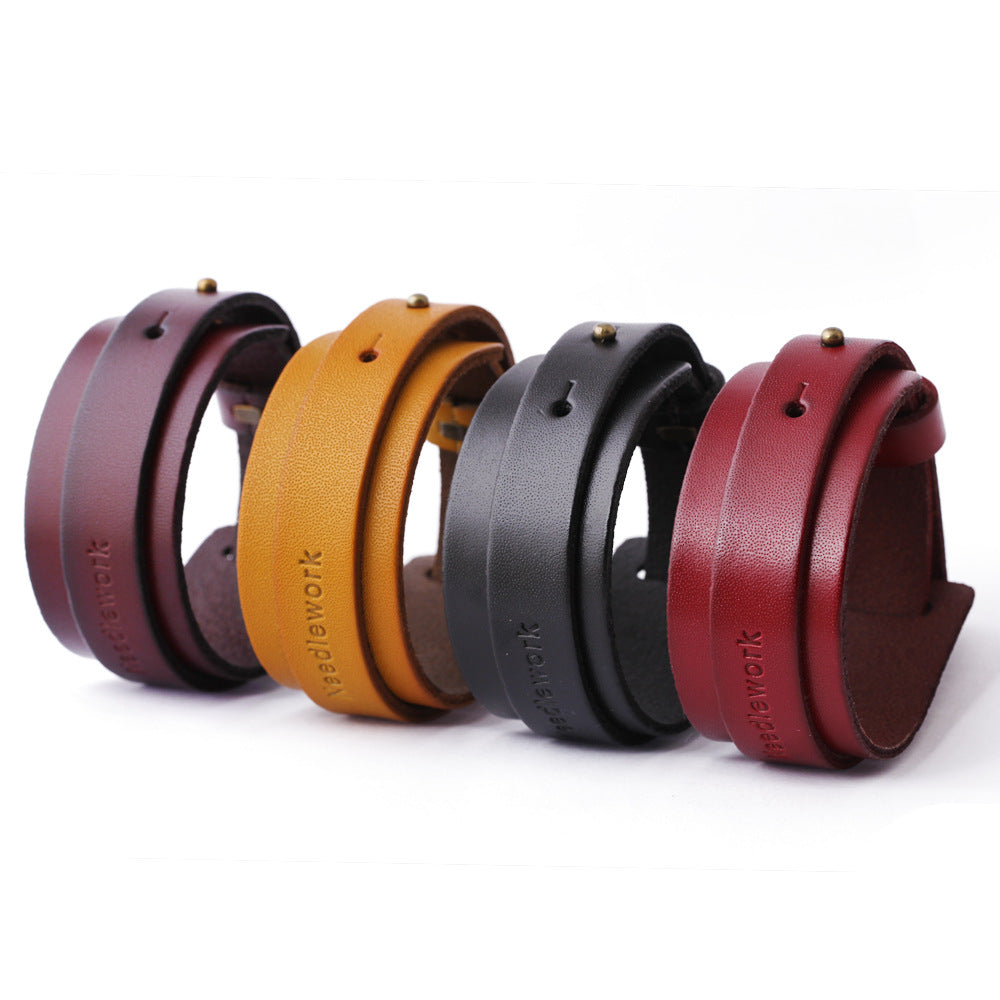 Damen Lederarmband mit elegantem, geflochtenem Design Shop Nory