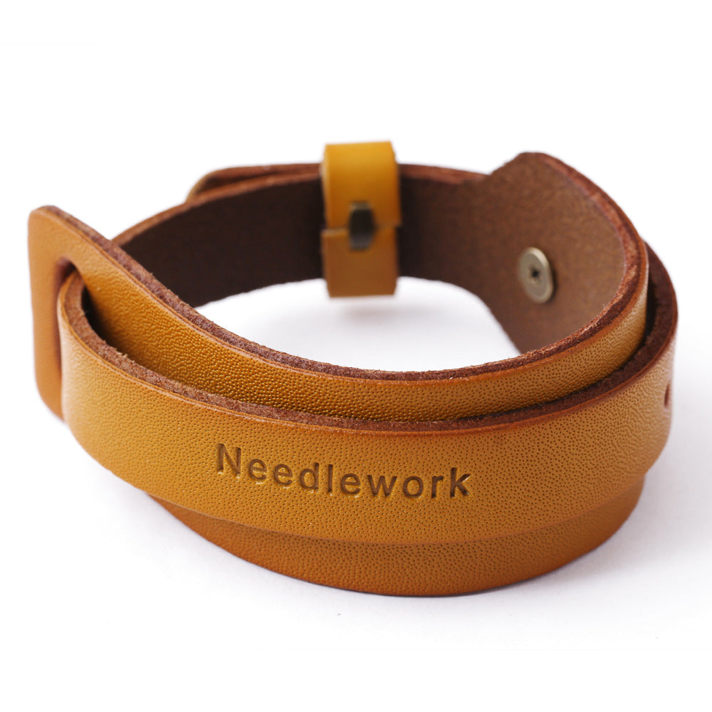 Damen Lederarmband mit elegantem, geflochtenem Design Shop Nory