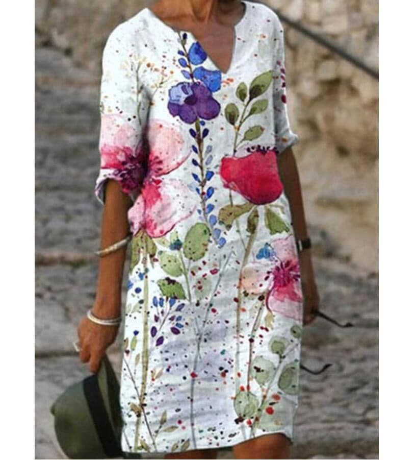 Hochwertige Kleider mit Designermotiven