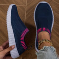 Atmungsaktive Damen-Sneaker mit verstärktem Fußbett