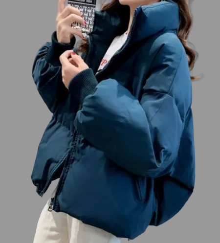 Damen oversized Daunenjacke