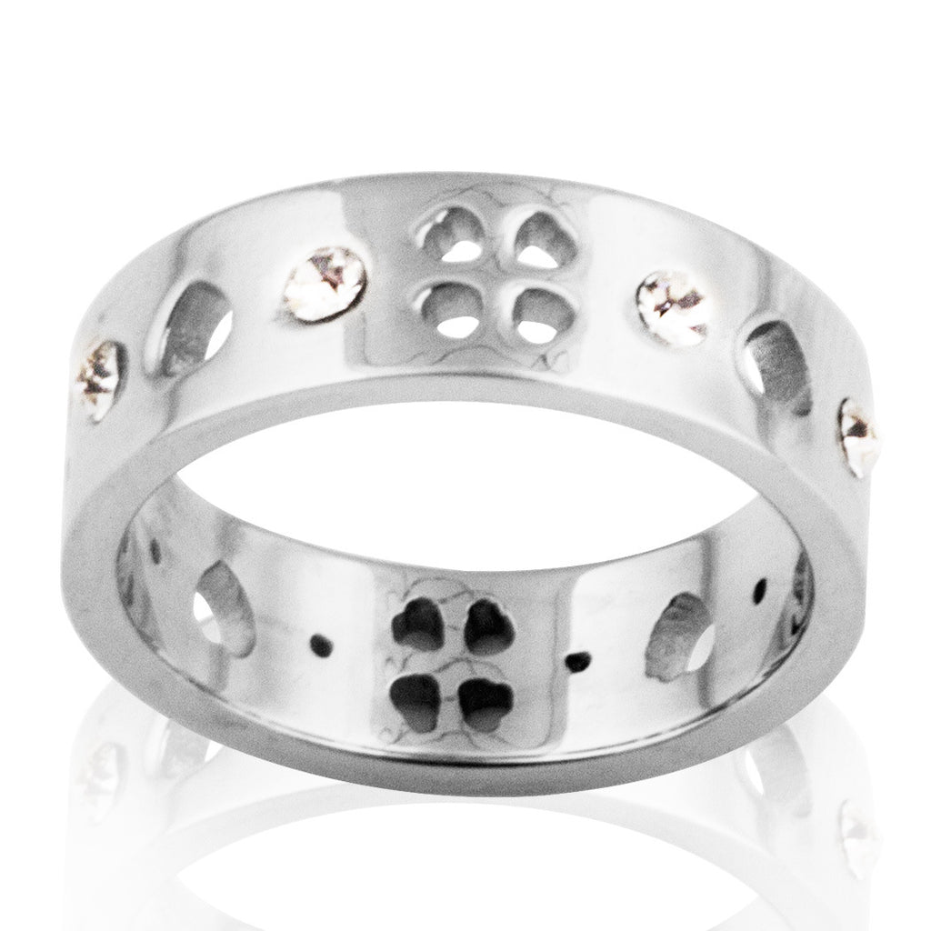 Damen Ring mit filigranem Design und funkelnden Zirkonia Shop Nory