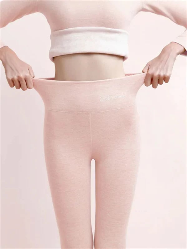 Damen Winterhose Fleece - Warme Leggings mit Formungseffekt