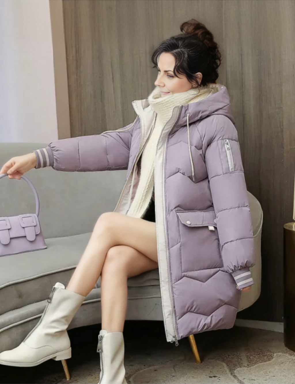 Isolierte Winterjacke
