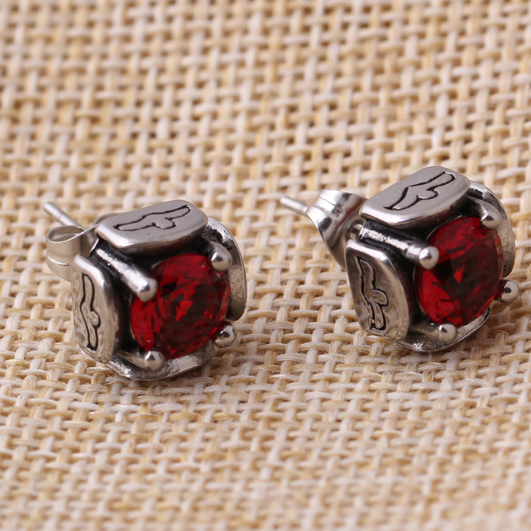 Damen Ohrstecker mit elegantem Zirkonia-Besatz Shop Nory