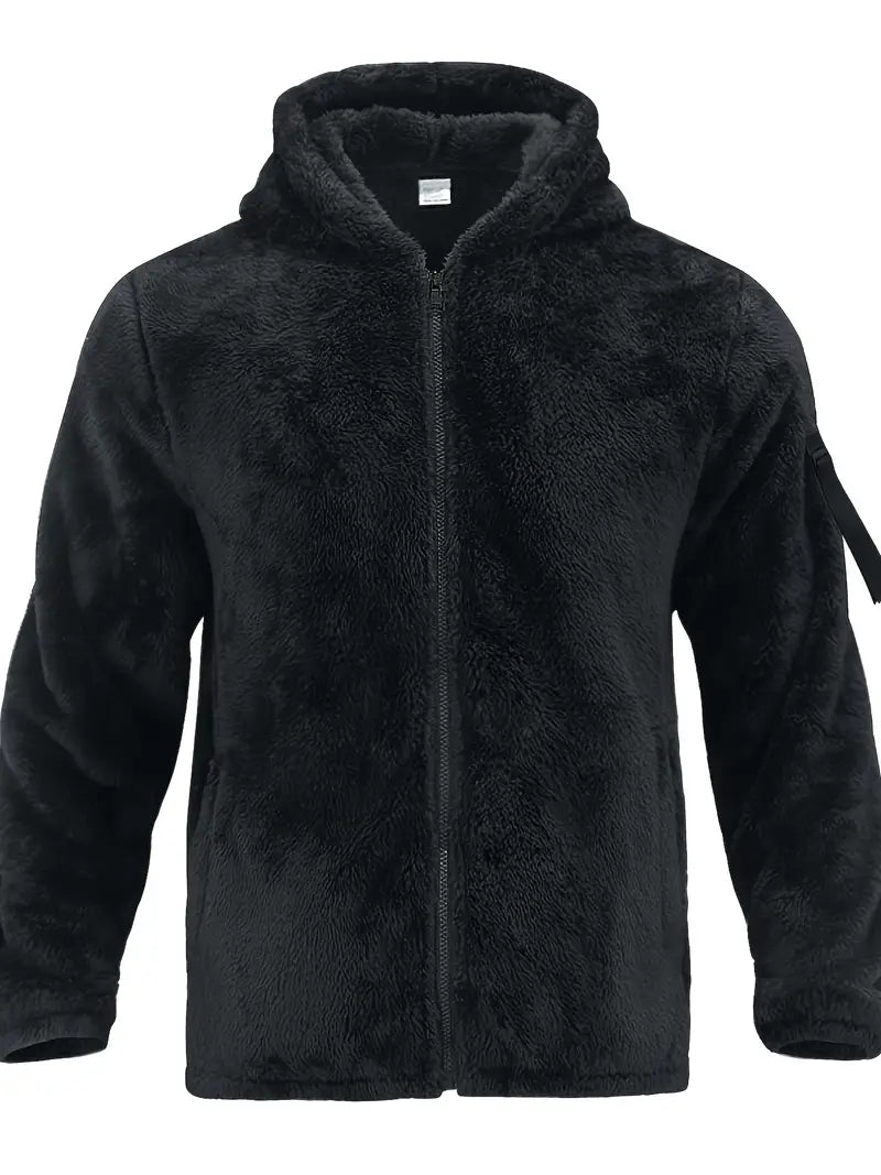 Teddyjacke mit Reißverschluss für Männer