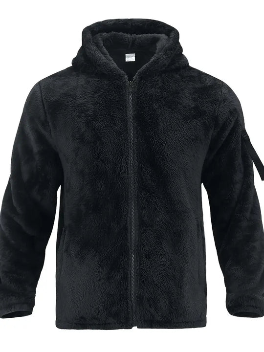 Teddyjacke mit Reißverschluss für Männer
