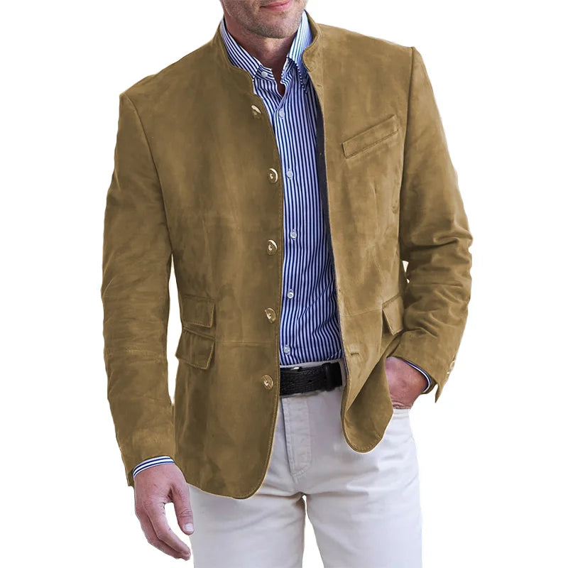 Klassische jacke für Herren mit Knopfverschluss