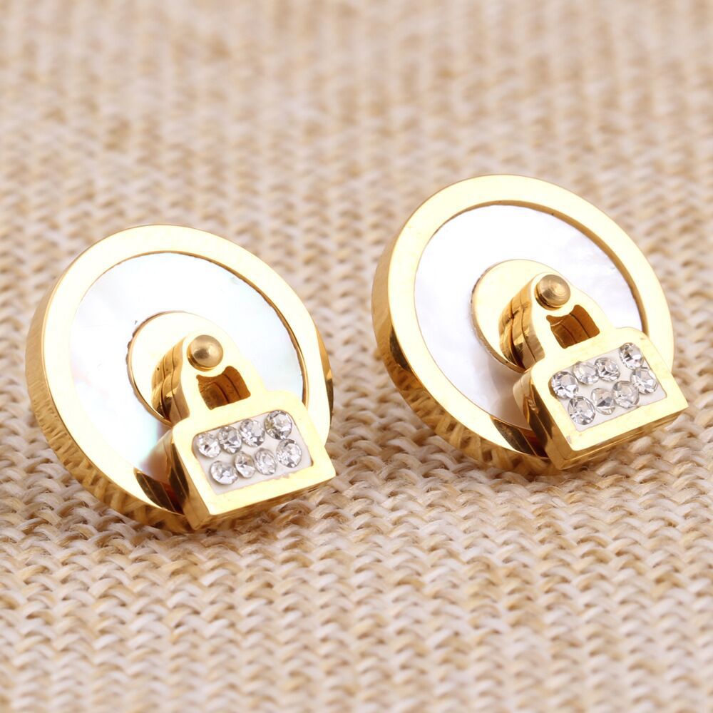 Damen Schmuckset mit glänzendem Anhänger und passenden Ohrringen Shop Nory