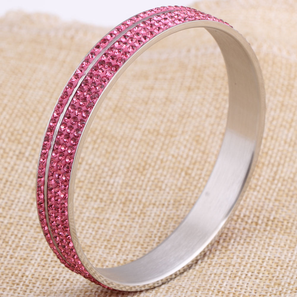 Damen Armreif mit funkelnden Zirkonia-Steinen und elegantem Design Shop Nory