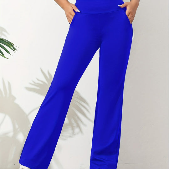 Bequeme und Elastische Damen Yogahose