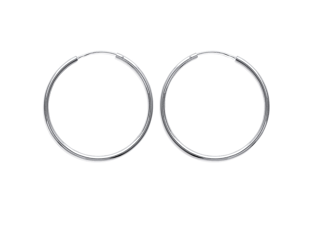 Klassische Creolen aus 925er Silber – zeitlos & elegant | Shop Nory