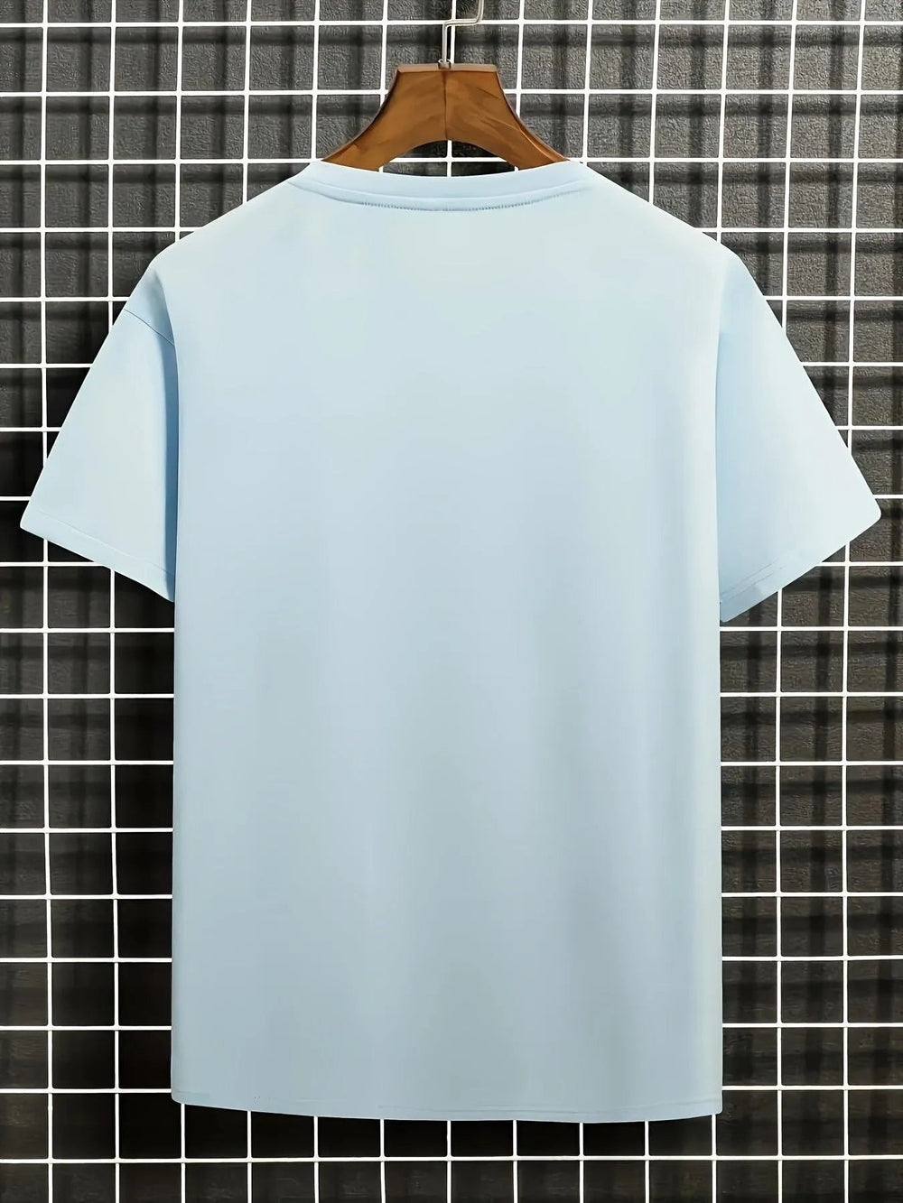 Shopnory | Herren T-Shirt Blumen und Wellen Design