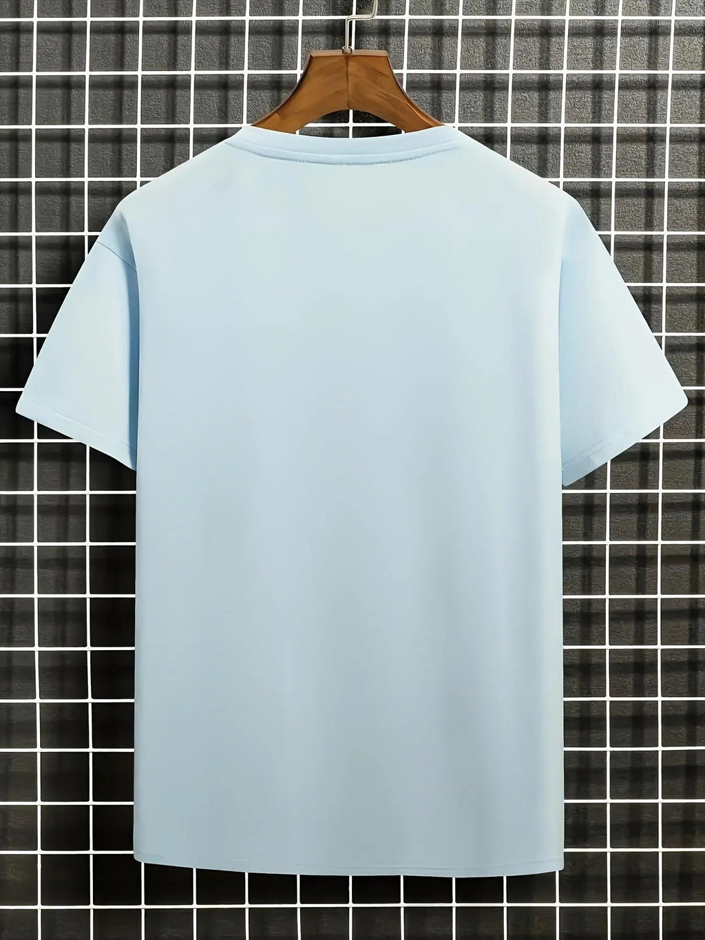 Shopnory | Herren T-Shirt Blumen und Wellen Design