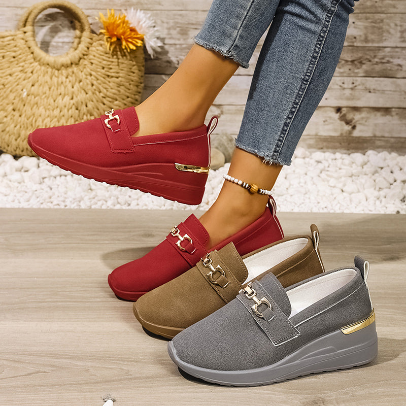 Stylische Orthopädische Sneakers mit Keilabsatz
