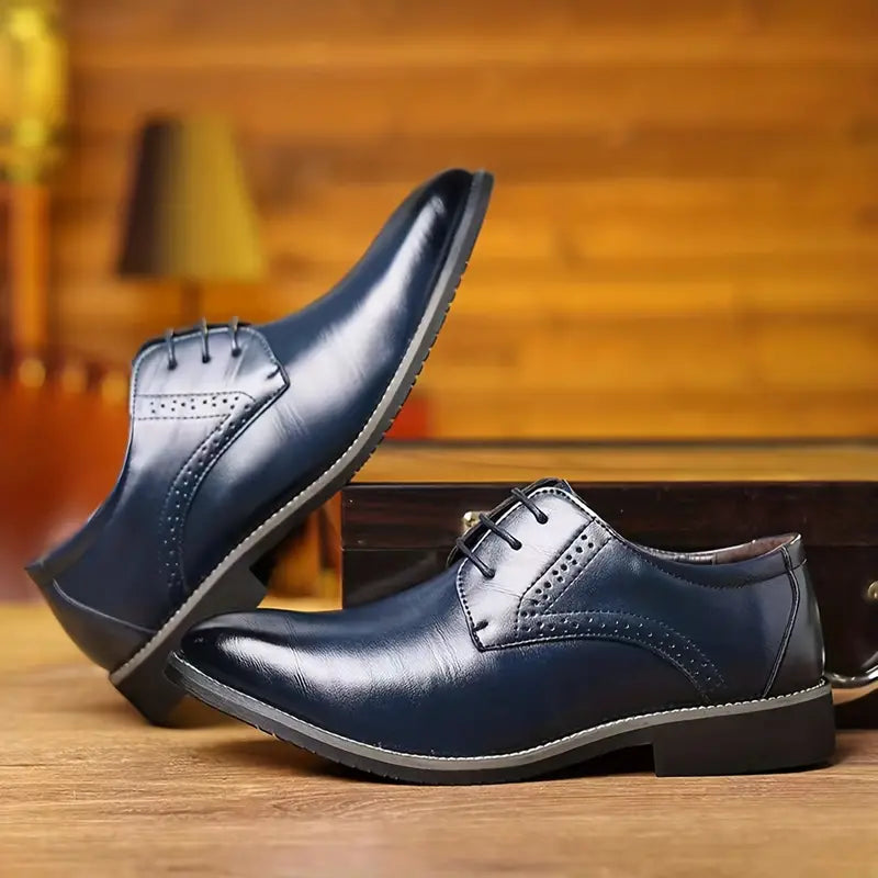 Business Style Anzugschuhe Herren Aus Kalbsleder