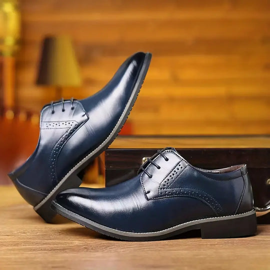 Business Style Anzugschuhe Herren Aus Kalbsleder