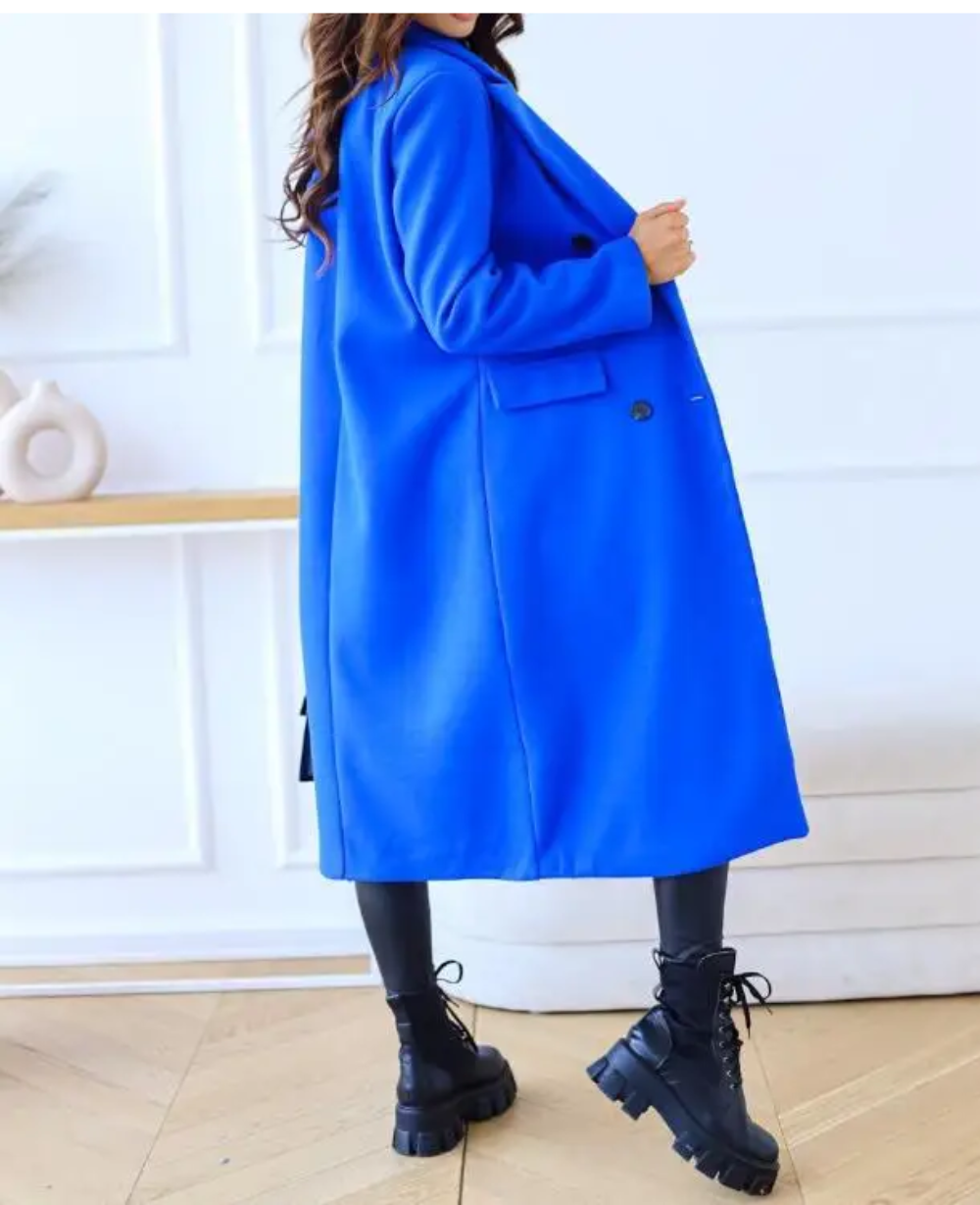 Lange Elegante Taillierte Trenchcoat Für Damen | Perfekt Für Herbst Und Winter