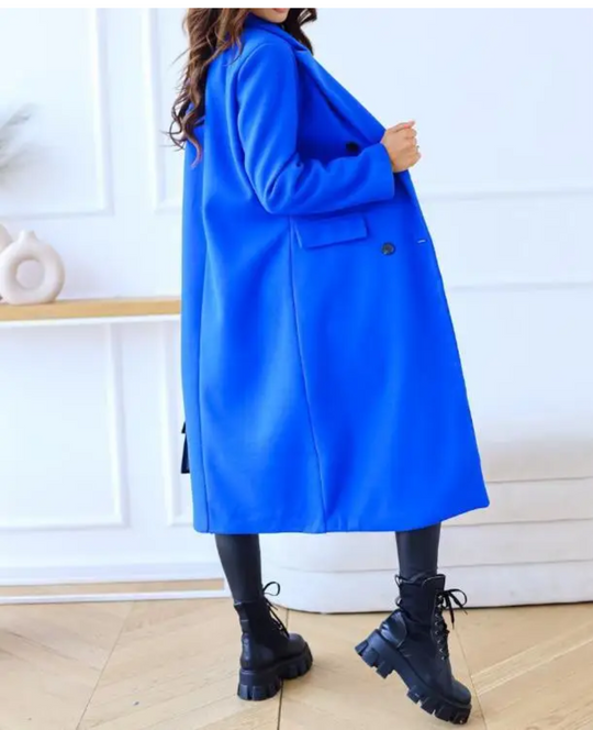 Lange Elegante Taillierte Trenchcoat Für Damen | Perfekt Für Herbst Und Winter