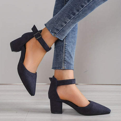 Damen Sandalen mit Blockabsatz Schnürung, mit Knöchelriemen, Elegant